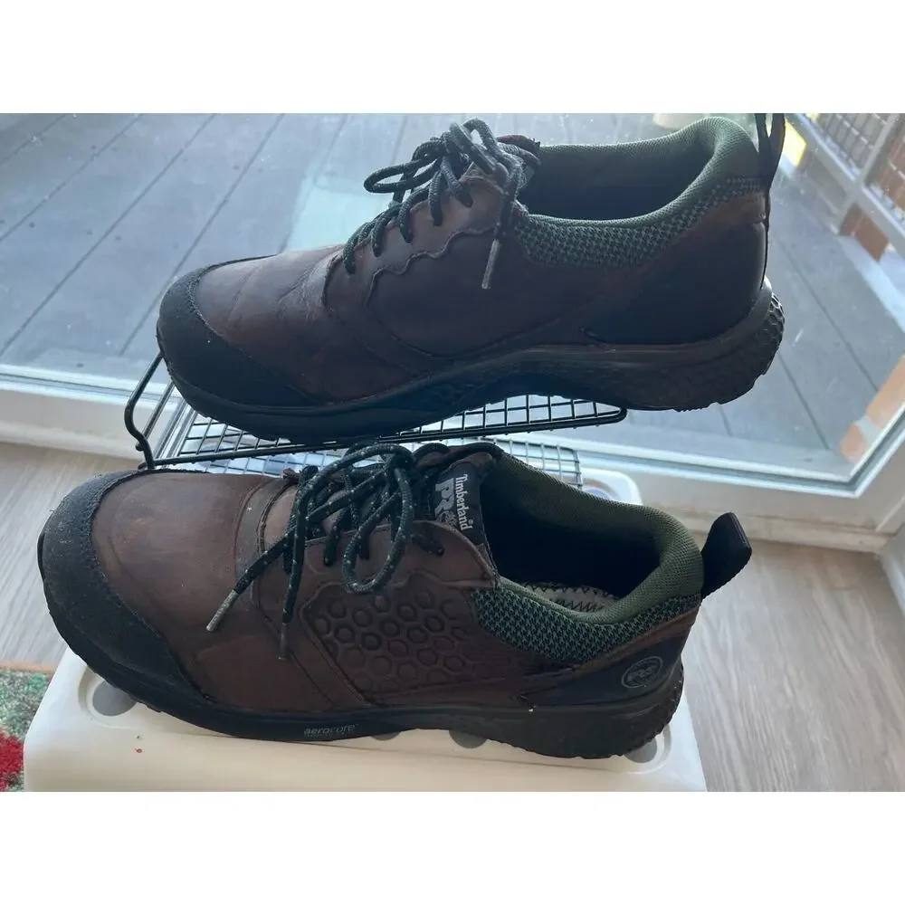 TIMBERLAND pro Shoes Mens Size 11 M Reaxion Aerocore Safety Toe WATERPROOF A21PN